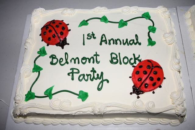 2010 Block Party - cake