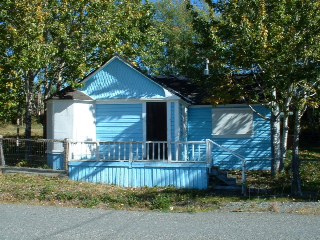 Atlin little blue house