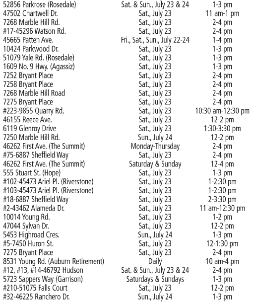 july 21 open house 2