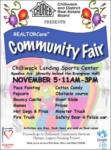community fair poster