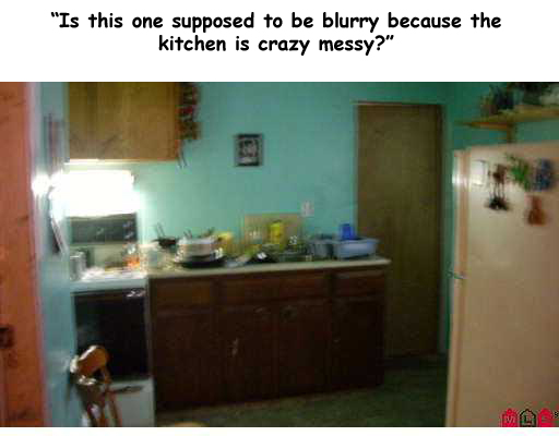 messy kitchen