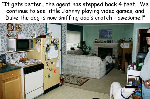 kid, dog, and dad