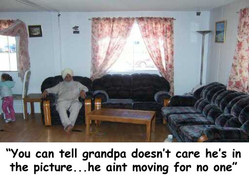 grandpa aint moving