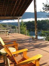 Okeover Inlet  Oceanfront Cabin for sale:  2 bedroom  (Listed 2010-04-08)