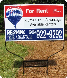 Remax Rental Sign