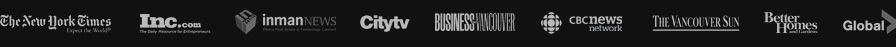 As seen in New York Times, Inman News, Better Homes & Garden, Inc. Magazine, and more