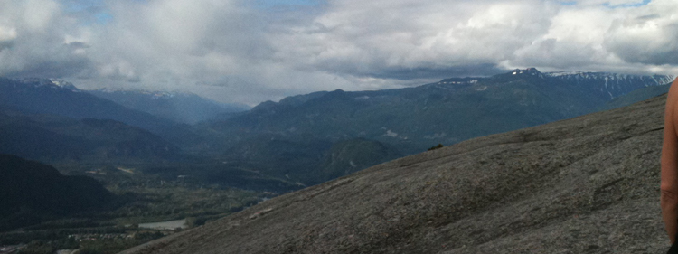 IAN WATT ON THE CHIEF IN SQUAMISH 2011