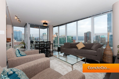 Downtown Apartment for sale: Spectrum Towers 2 bedroom 757 sq.ft. (Listed 2012-01-29)