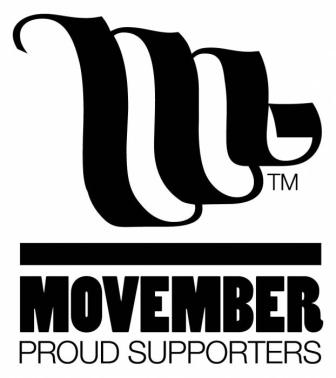 movember proud supporter badge
