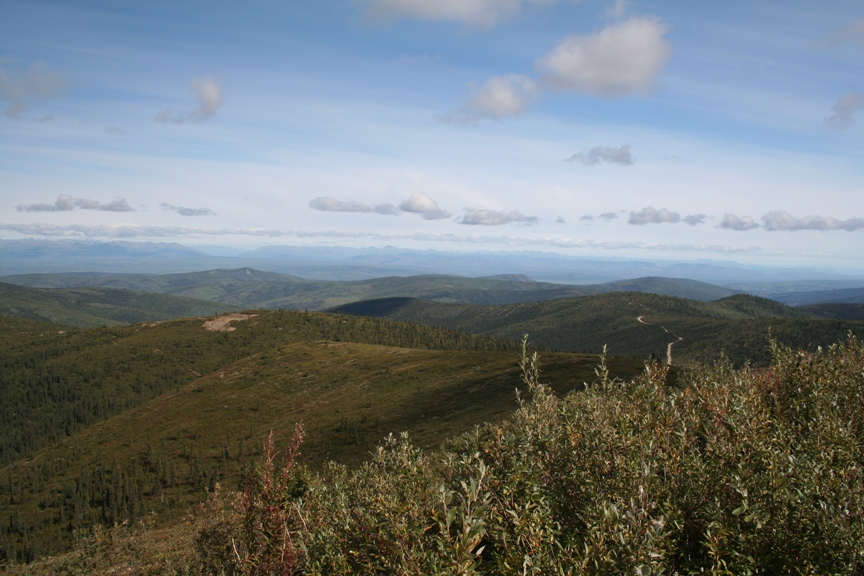 Overlooking Leota Claim