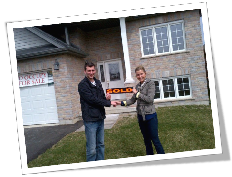 pic with Steve C holding sold sign