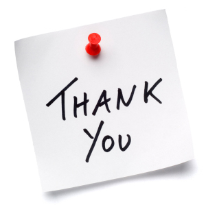 Thank you Label