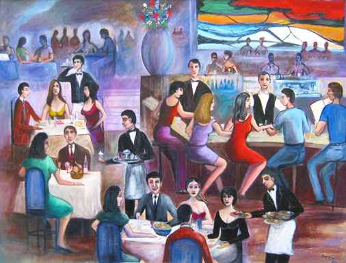 Original Oil,Lunch Cordon Blue 30 X 40.jpg