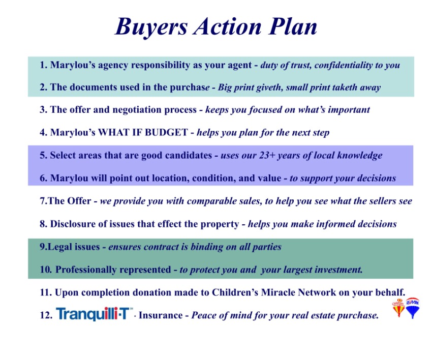 buyers action plan 850