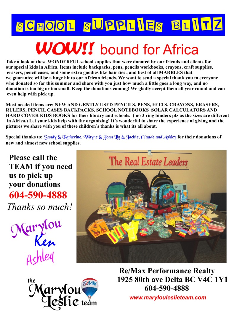 Africa Goodies from our Clients