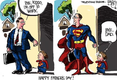 Happy Fathers Day Cartoon