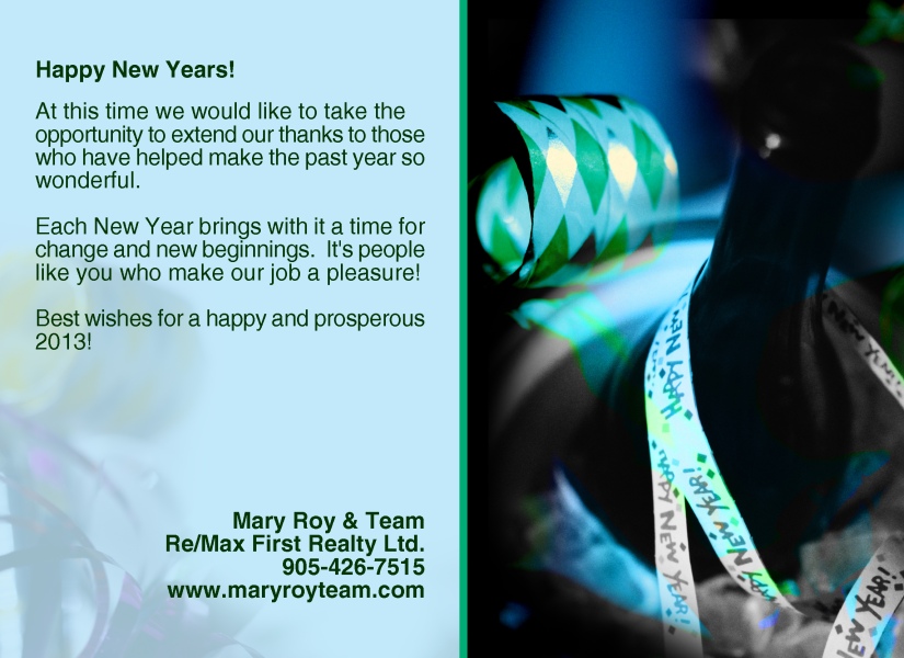 New Year 2013