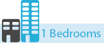 1 Bedrooms