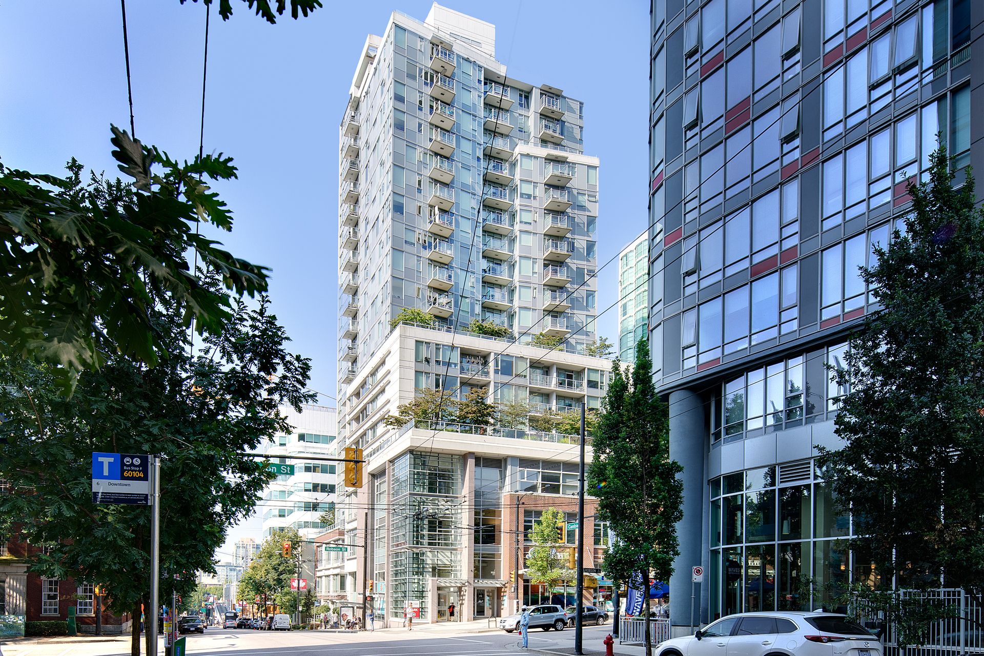 Vancouver West Condo for sale: Raffles on Robson 1 bedroom 635 sq.ft. (Listed 2021-03-30)