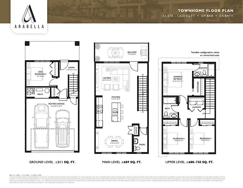 Rockyview county Row/Townhouse for rent:  4 bedroom  Stainless Steel Appliances, Laminate Floors 1,630 sq.ft. (Listed 2026-01-15)
