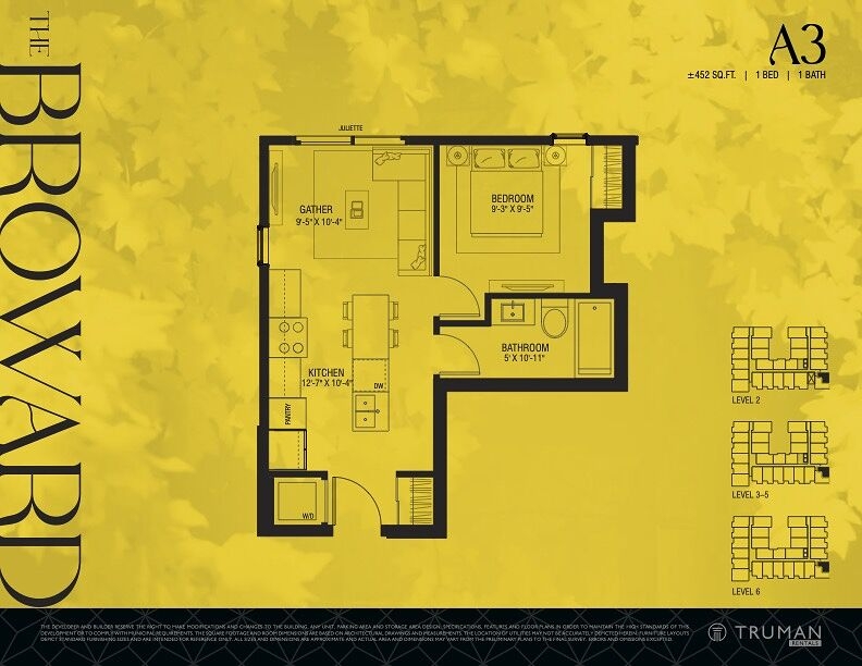 Beltline Condo apartment for rent:  1 bedroom 452 sq.ft. (Listed 2026-03-05)
