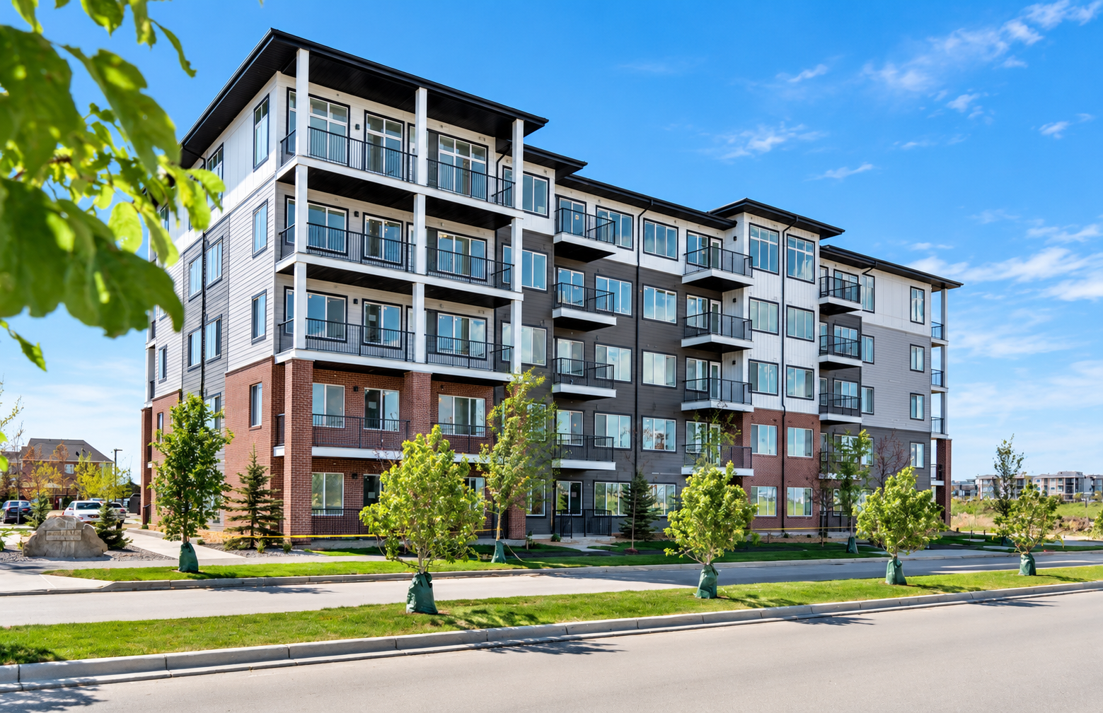 Skyview Ranch Condo apartment for rent:  2 bedroom  Stainless Steel Appliances, Tile Backsplash, Glass Shower, Laminate Floors  (Listed 2026-10-07)