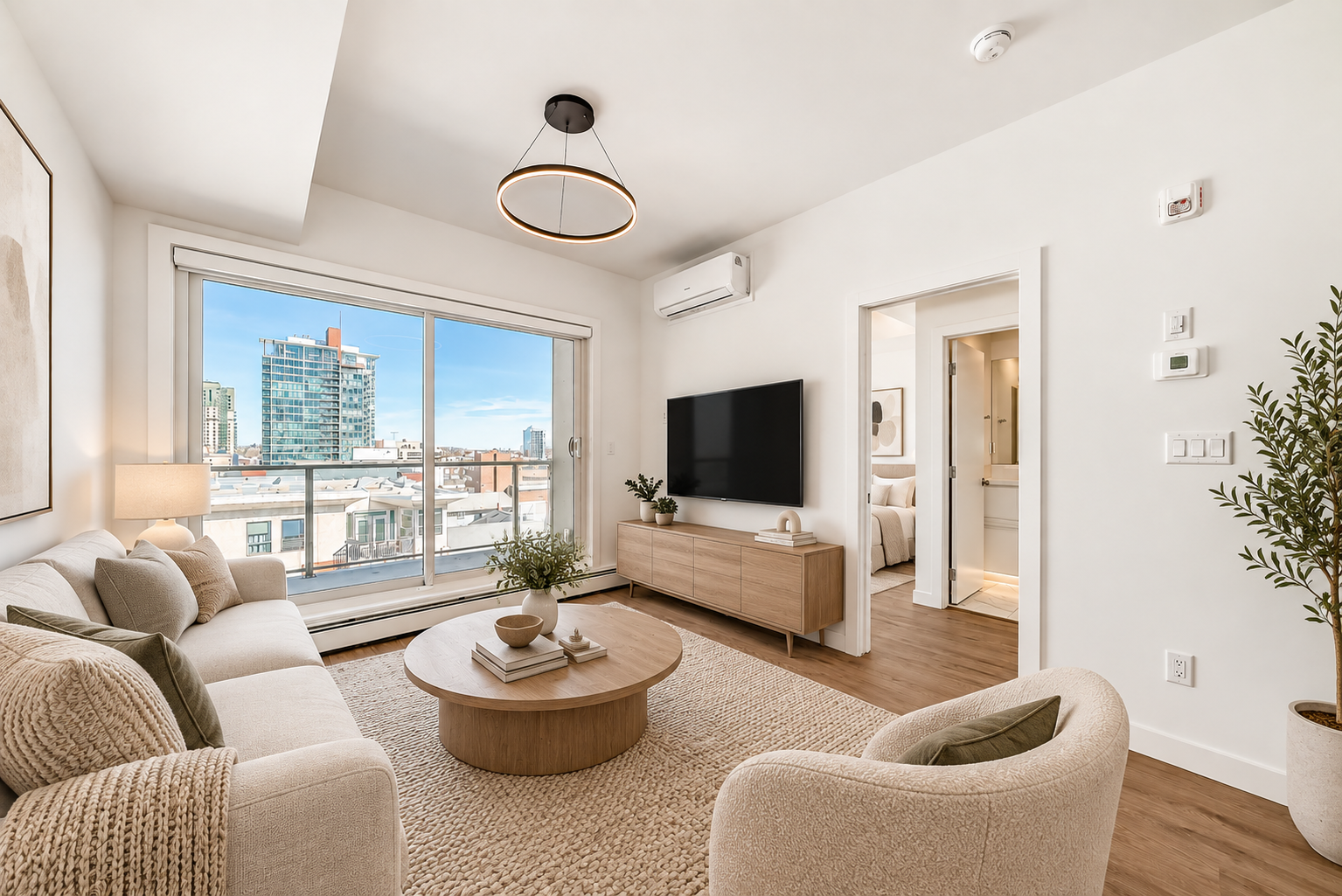 Beltline Condo apartment for rent: Broward 2 bedroom  Stainless Steel Appliances, Tile Backsplash, Glass Shower, Laminate Floors 667 sq.ft. (Listed 2026-10-21)