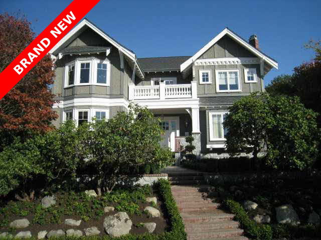 Shaughnessy House for sale:  6 bedroom 5,420 sq.ft. (Listed 2010-09-30)