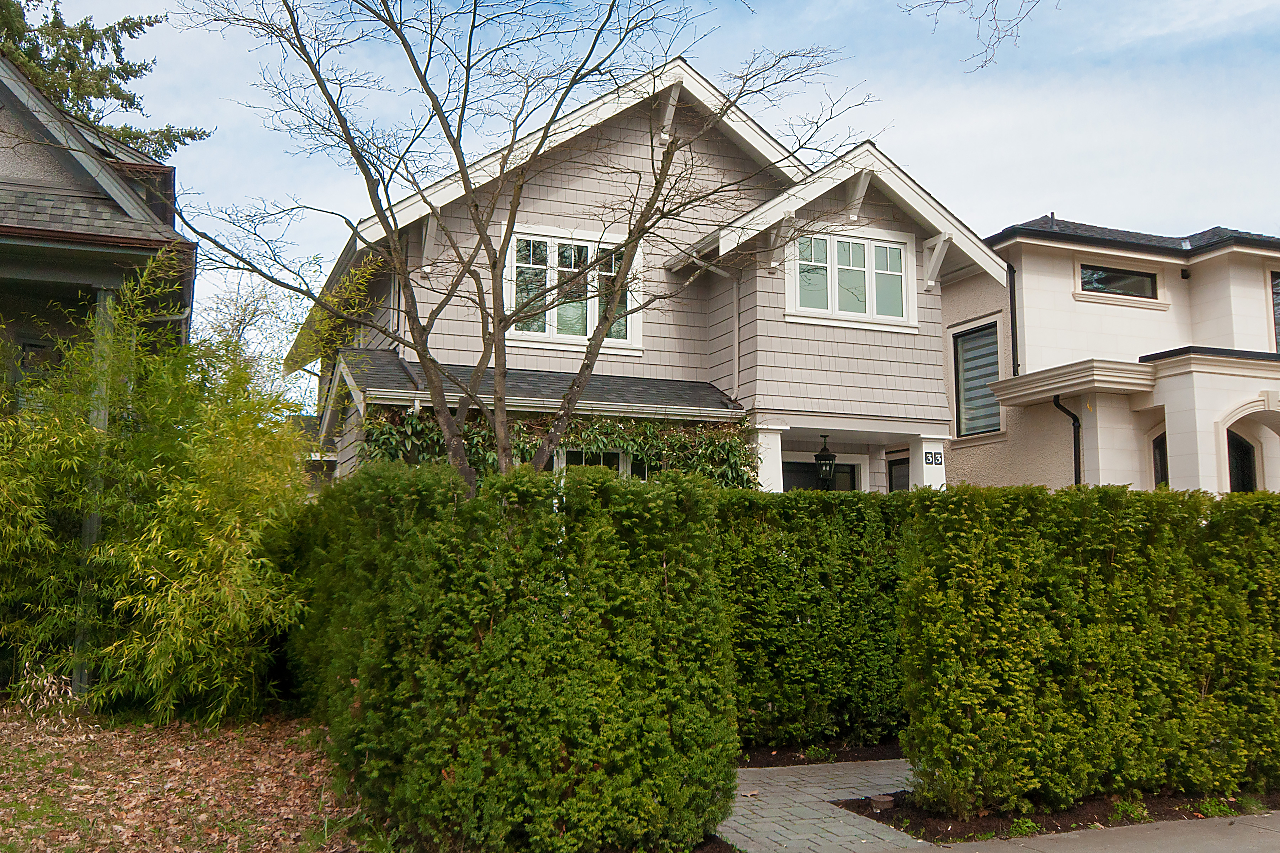 CAMBIE Village CUSTOM BUILT MODERN FAMILY HOME for sale:  4 bedroom 2,640 sq.ft. (Listed 3200-05-05)