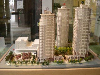 Yaletown Downtown hirise concrete condo for sale:  1 bedroom 568 sq.ft. (Listed 2006-07-20)