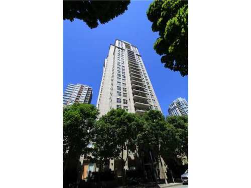 Yaletown Downtown VW concrete condo hirise for sale: Mondrian II by Bosa  1 bedroom 585 sq.ft. (Listed 2013-07-04)