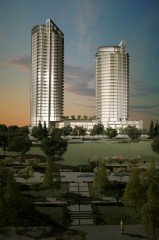 Vancouver concrete highrise for sale:  1 bedroom 606 sq.ft. (Listed 2005-03-08)