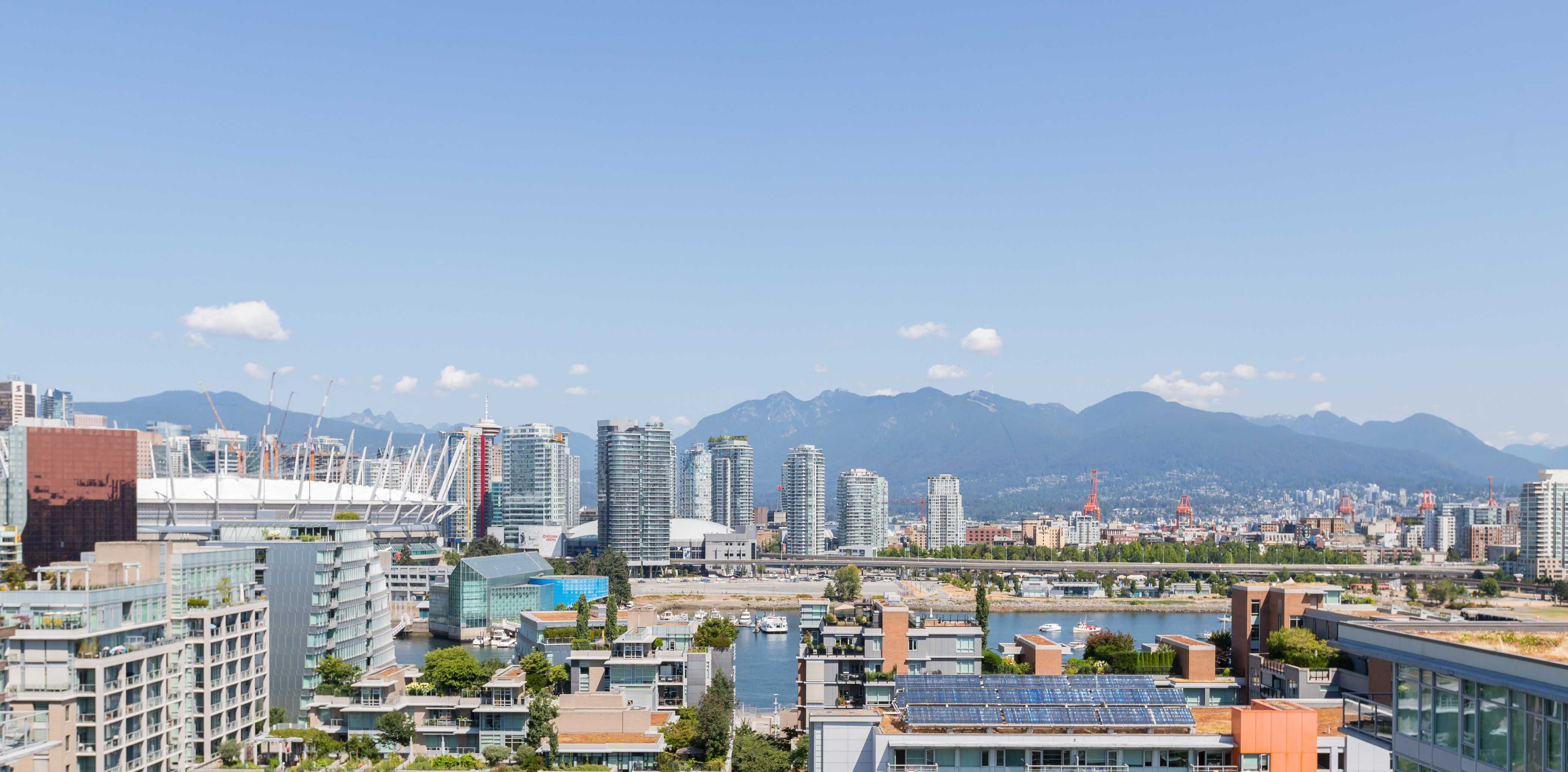 Olympic Village Contemporary View Penthouse for sale: Tower Green At West 3 bedroom Glass Shower, Hardwood Floors 2,021 sq.ft. (Listed 2021-08-03)