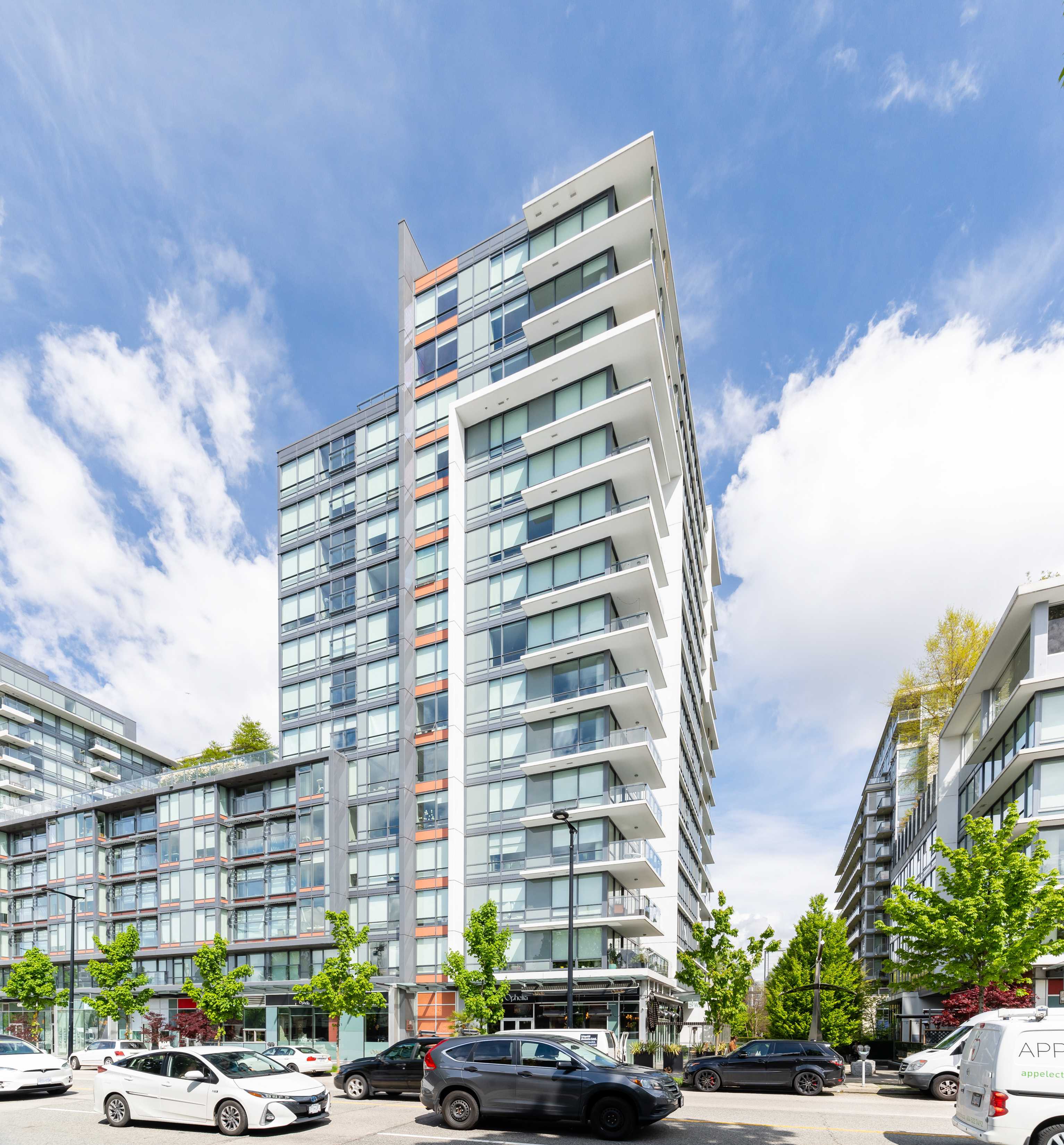 Olympic Village, False Creek Waterfront Olympic Village Condo for sale: Tower Green At West 1 bedroom 590 sq.ft. (Listed 2022-05-11)