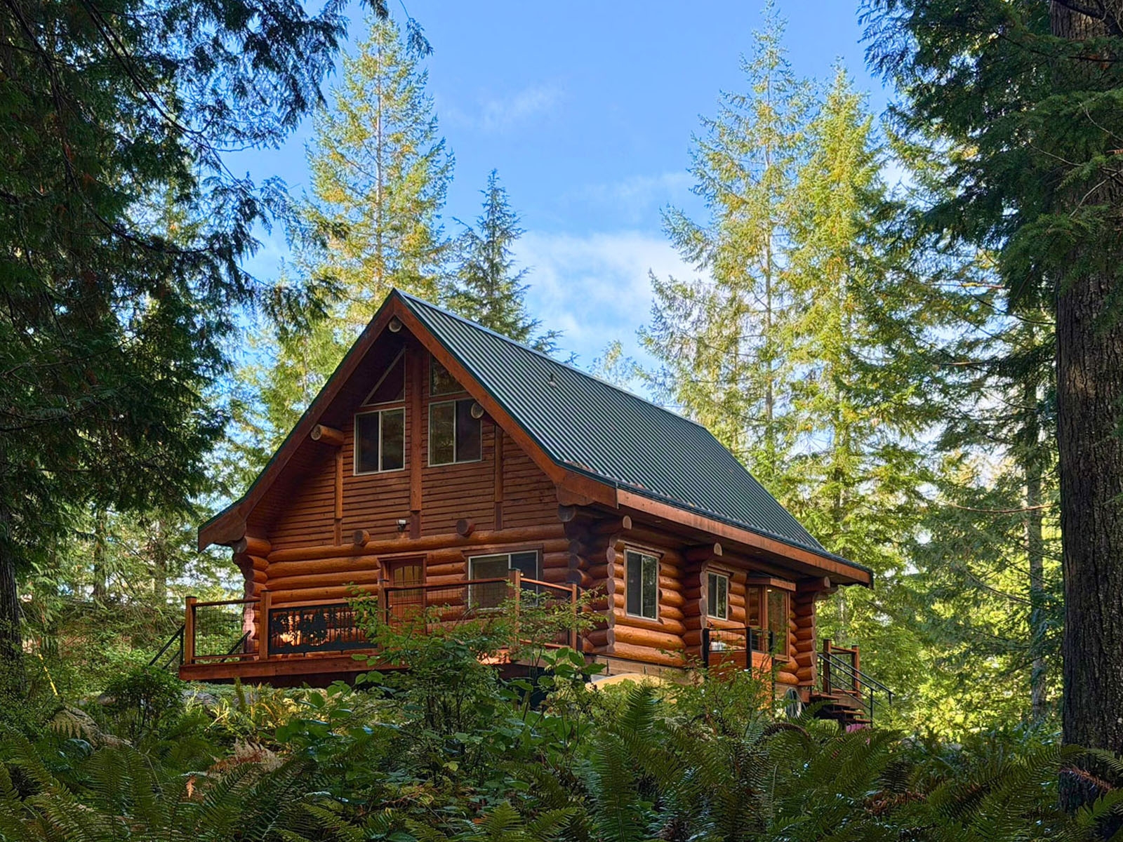 Lund Log Home with Access to Marina for sale:  2 bedroom 1,428 sq.ft. (Listed 2025-11-17)