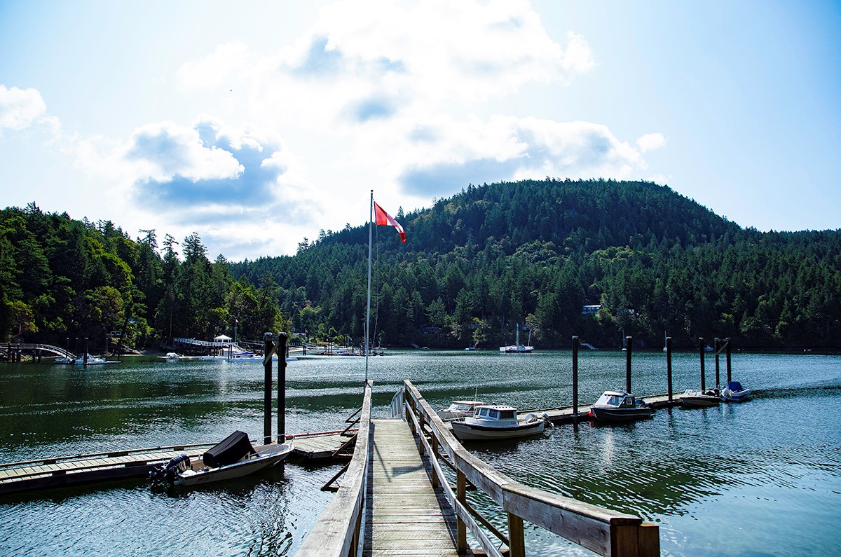 Saturna Island Oceanfront Acreage & Cabin for sale (Listed 20190725)