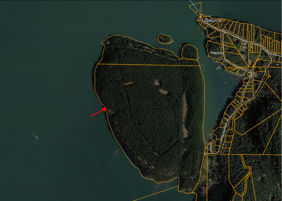 Saturna Island Oceanfront Acreage & Cabin for sale (Listed 20190725)