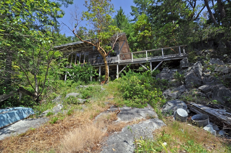 Okeover Inlet Oceanfront Acreage & Cabin for sale 2 bedroom 1,000 sq
