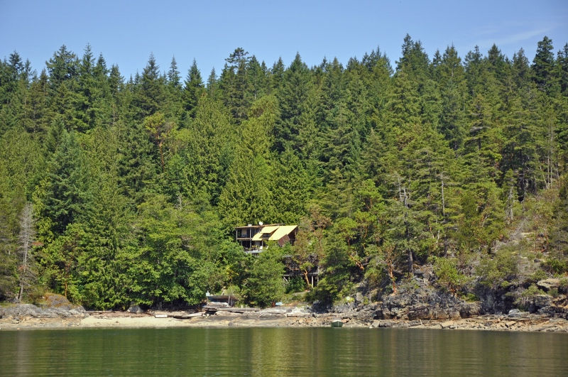 Okeover Inlet Oceanfront Acreage & Cabin for sale 2 bedroom 1,000 sq