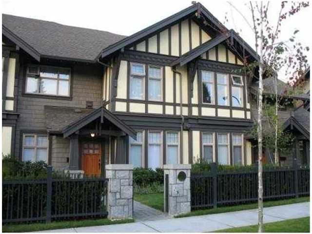 Quilchena Townhouse for sale:  4 bedroom 2,172 sq.ft. (Listed 2015-04-23)