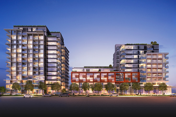 Olympic Village Apartment for sale: Block 100 1 + Den 740 sq.ft. (Listed 2015-11-03)