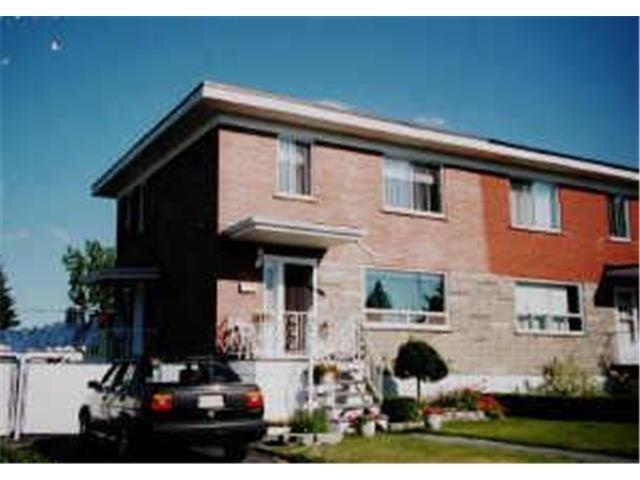 Châteauguay Semi-Detached:  3 bedroom