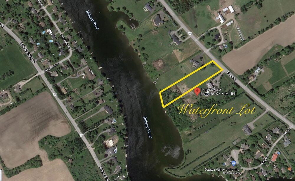 Manotick Waterfront Land for sale Studio (Listed 20210512)
