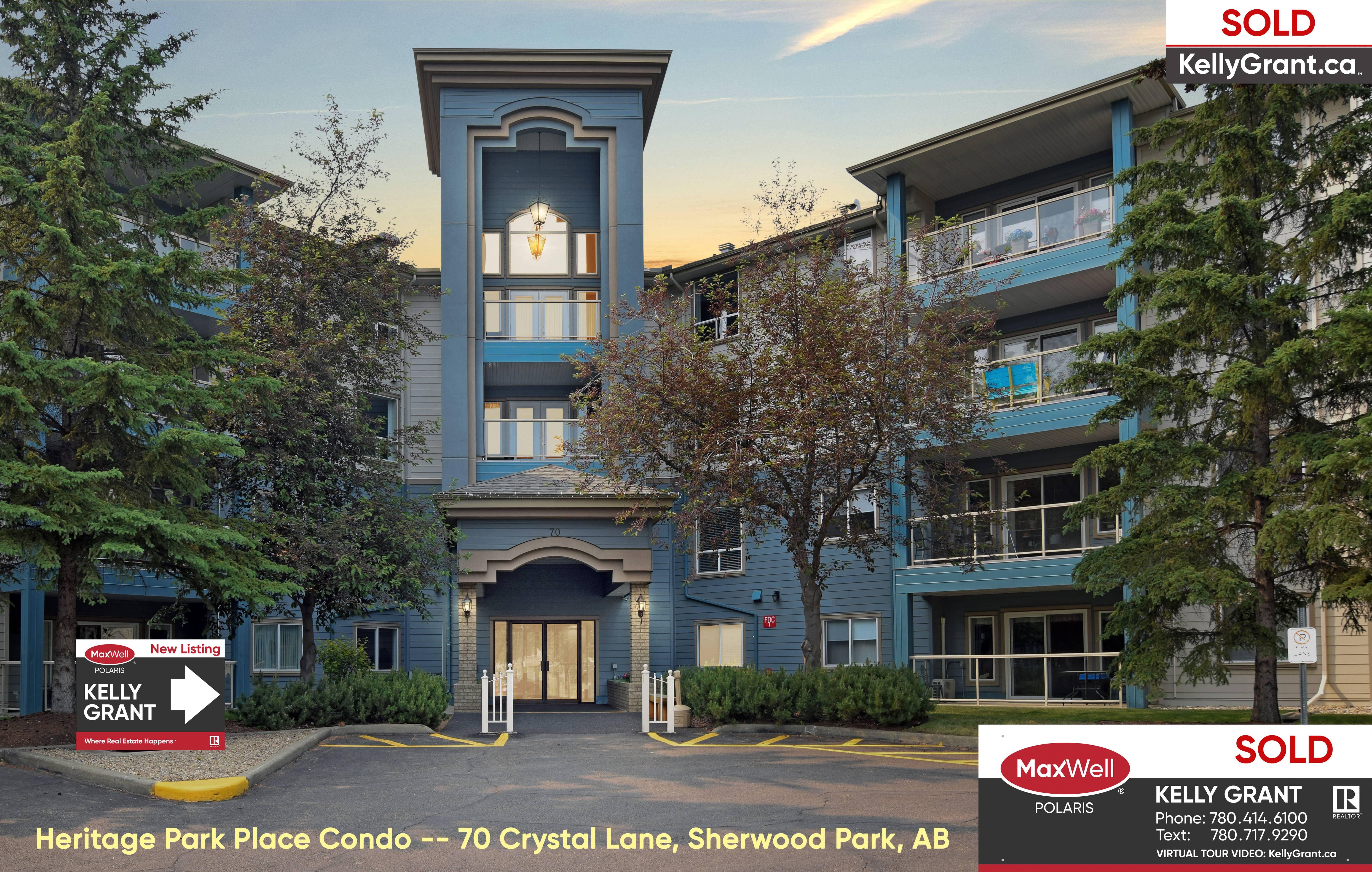 Durham Town Square Apartment for sale: Heritage Park Place West 2 bedroom 1,121 sq.ft. (Listed 2025-06-13)
