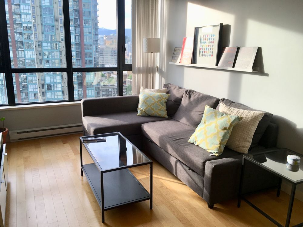 Yaletown Apartment for rent Yaletown Park III 1 bedroom 583 sq.ft