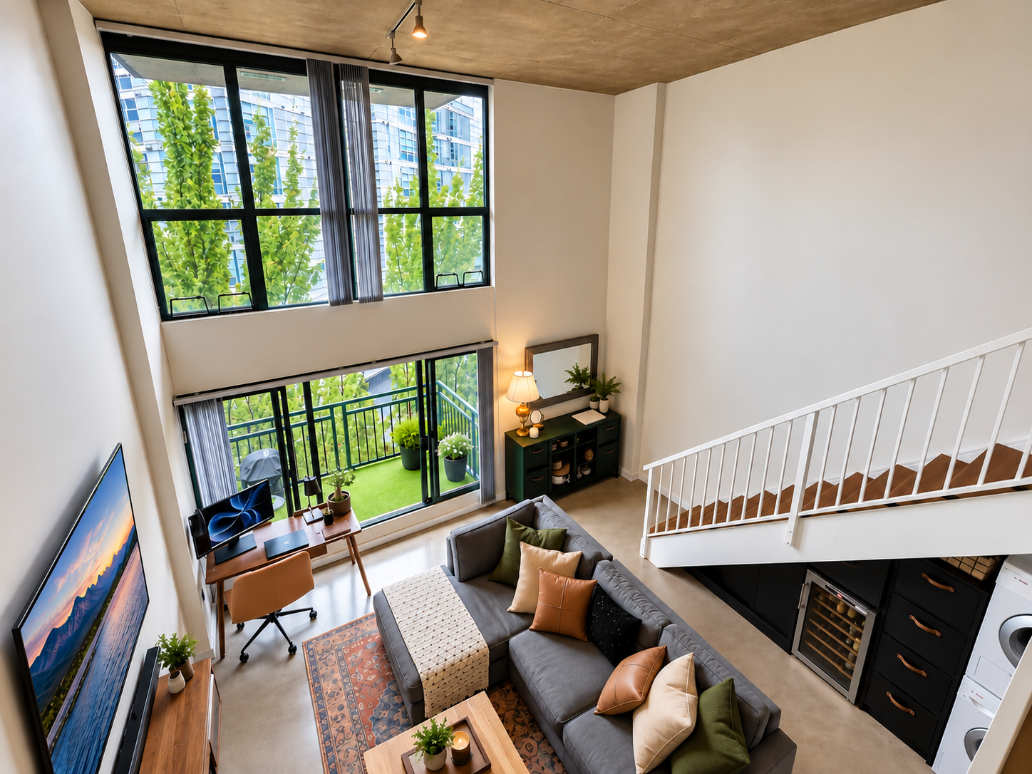 Gastown Loft for rent: Van Horne 1 bedroom 600 sq.ft. (Listed 2026-10-01)